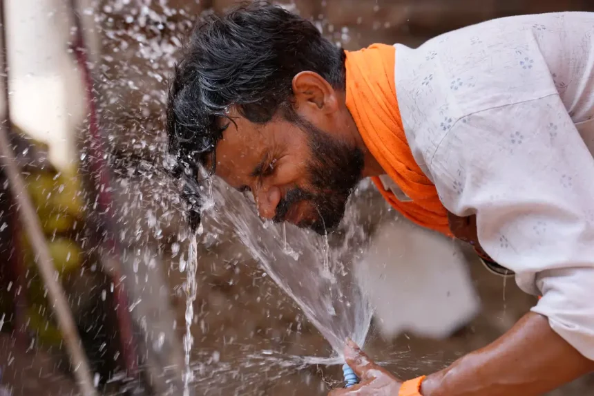 Ola de calor extrema en India