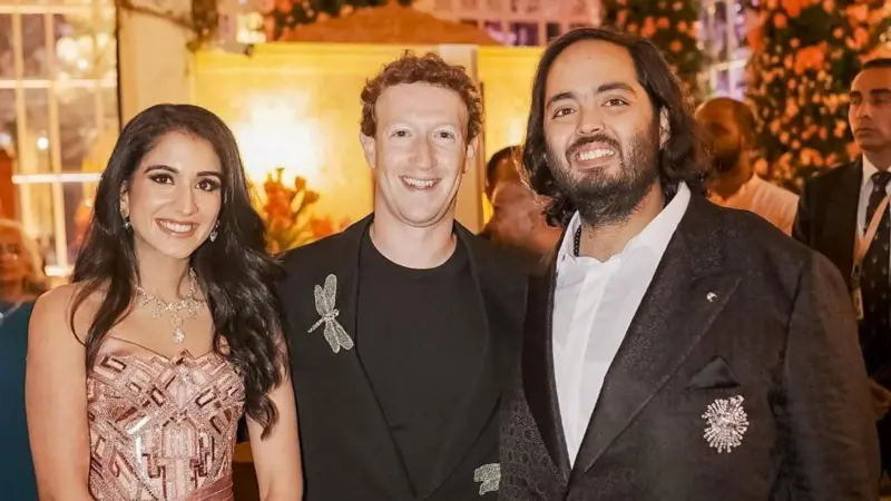 "Celebridades y controversia en la boda de Anant Ambani"