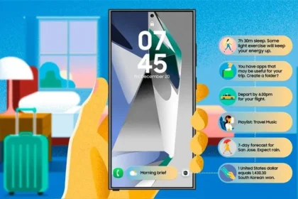 Samsung está a punto de marcar un antes y un después en la interacción con nuestros dispositivos móviles gracias a One UI 7 y Galaxy AI. Estas innovaciones no solo redefinen cómo utilizamos nuestros smartphones, sino que también sitúan a Samsung a la vanguardia de la tecnología móvil. Con un enfoque en la inteligencia artificial (IA) integrada y una experiencia de usuario centrada en la personalización y la seguridad, la nueva interfaz y tecnología del gigante coreano prometen transformar la manera en que interactuamos con nuestros dispositivos.