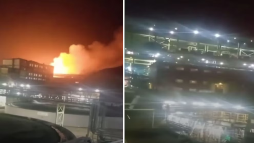 Ica Reportan Incendio y Explosiones en una Planta de Shougang Hierro Perú 2025