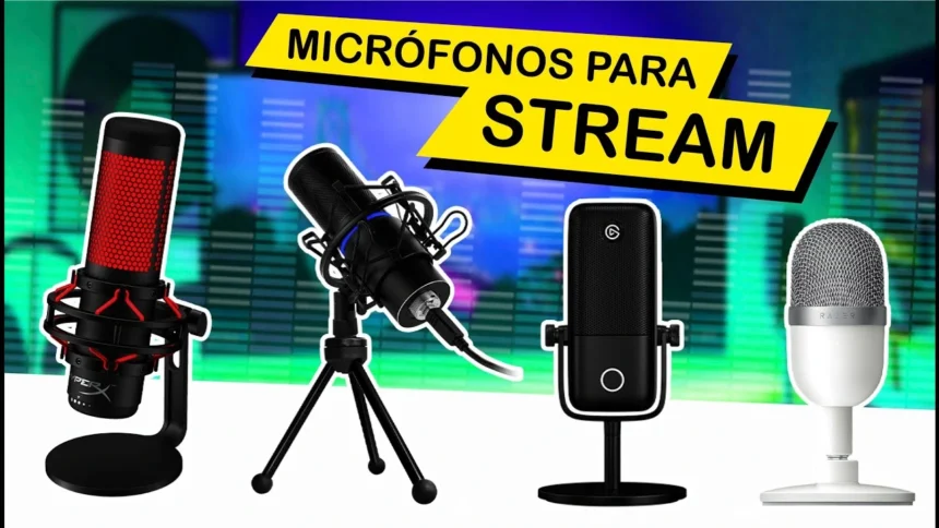 "El mejor micrófono para tus streams."/ EFE