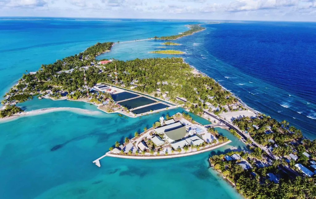 Kiribati: Belleza y soledad en el océano./ EFE