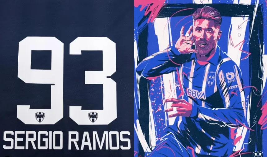 ¡Misterio Resuelto! Sergio Ramos y el Significado del Número 93 en Rayados de Monterrey